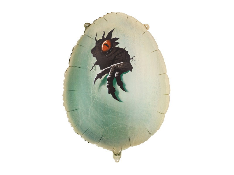 Folieballon, Jurassic World, Dinosauræg, 48x64 cm