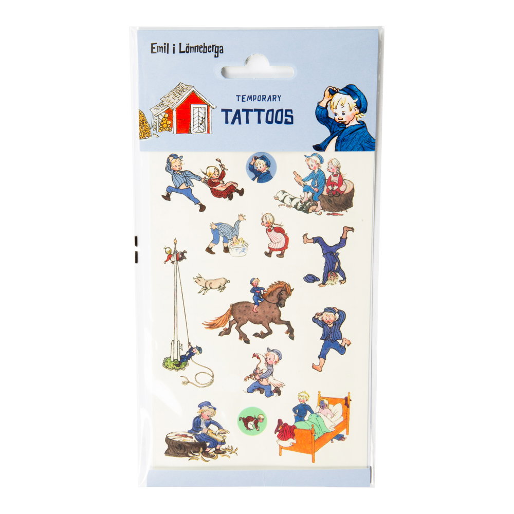 Engangs tatovering, Emil