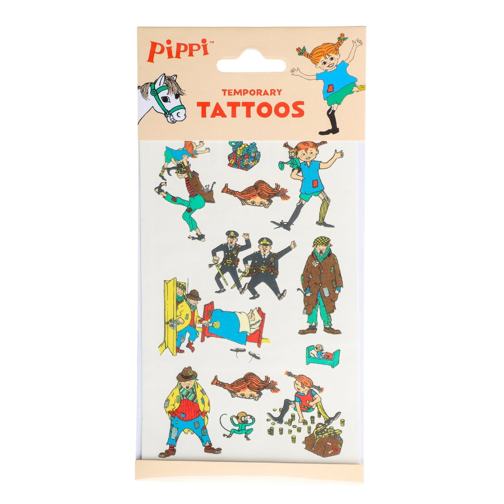 Kertakäyttöinen tatuointi, Peppi Pitkätossu v2
