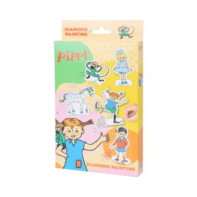 Pippi diamond painting pyssel