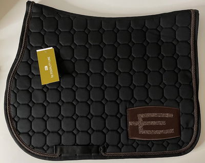 Hoppschabrak med E-logga brun/bronze  FULL