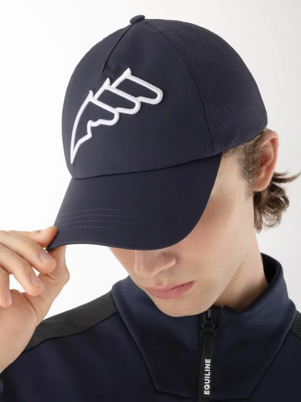Keps marinblå Equiline
