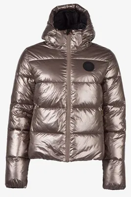 KLMadison metallic jacka Raisin
