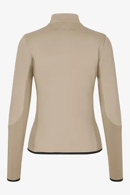 KLMiley fleecetröja Beige cobblestone
