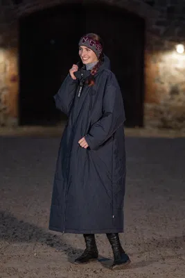 KLMarley ridkappa navy unisex overcoat Depårock