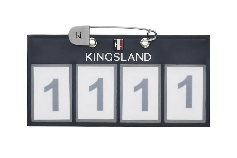 KL nummerlapp 4 siffror Kingsland 2-pack