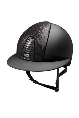 Cromo 2,0 Matt glitter polo peak black M