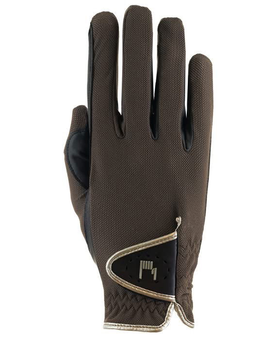 Samorin ridhandske Roeckl Dark Mocca