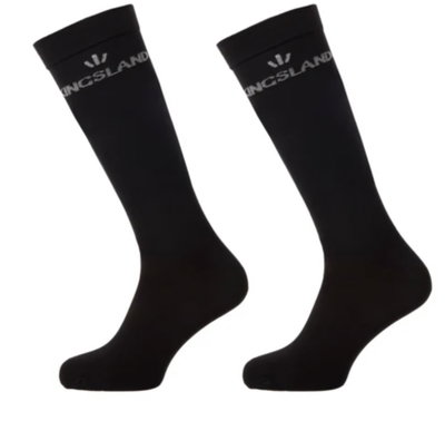 KLMona showsocks 2-pack svart