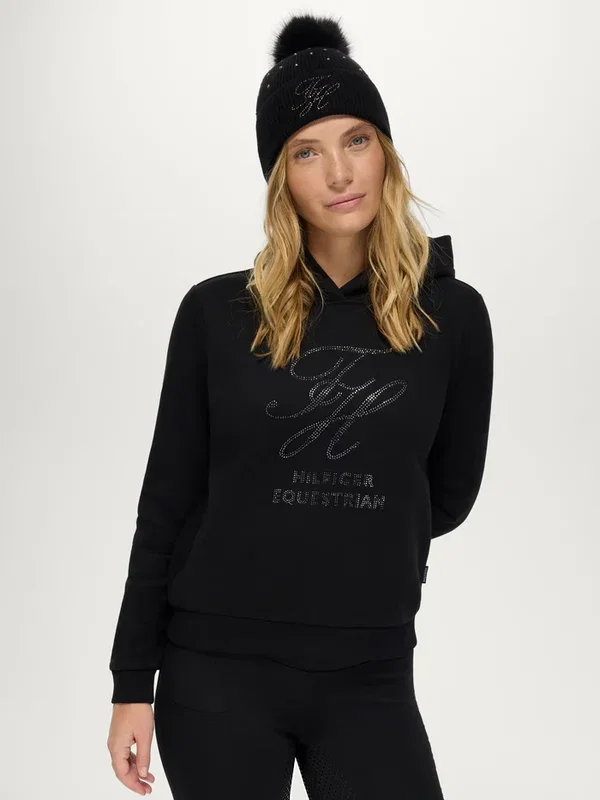 Estelle Hoodie med blingstenar Tommy Hilfiger