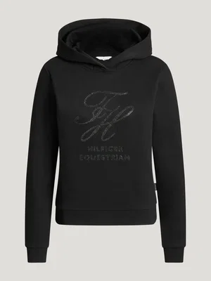 Estelle Hoodie med blingstenar Tommy Hilfiger