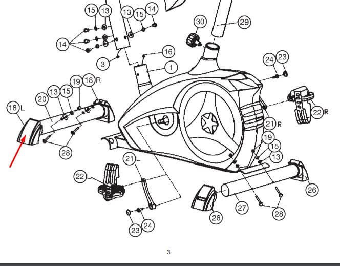 Fot vänster fram AL2 / AL1