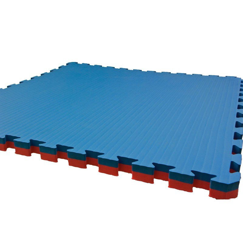 PUSSELMATTOR BUDO-NORD  Svart/Grå 40 mm (Blå/Röd 40 mm)