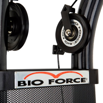 Bioforce-monitoimilaite – testin paras. Taljajärjestelmän yksityiskohta.