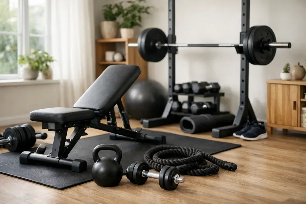 Styrketreningsutstyr for et bedre hjemmegym