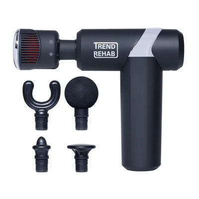 Brug af Hot & Cold Massage Gun på ryggen