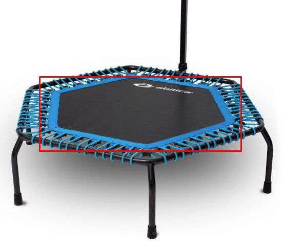 Denne hoppematten passer til Abilica BounceIUp-trampolinen.