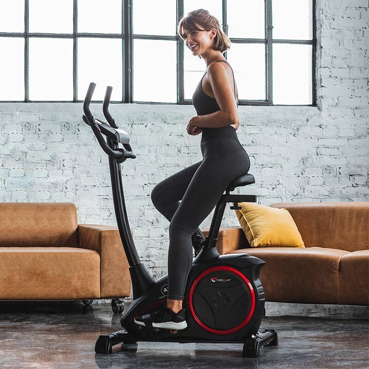 Motionscykel AL2 med underlagsmatta, inbärning och montering Karlskrona, Ronneby och Karlshamn