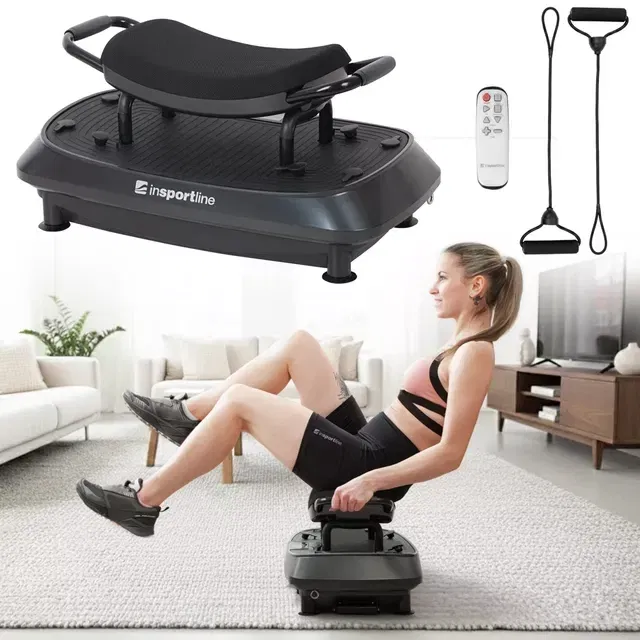 Innovativ tvåplansdesign som ger både stabil styrketräning och effektiv balansträning i samma maskin.