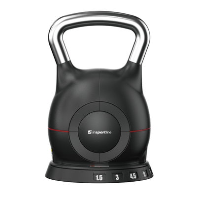 Justerbar kettlebell inSPORTline Xtrabell 1,5–10 kg, oversigt 1
