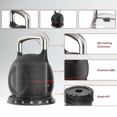 Justerbar kettlebell inSPORTline Xtrabell 2–20 kg, yderligere produktbillede 4