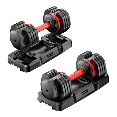 Säädettävät käsipainot inSPORTline DuraBell 2 × 6,5–24,5 kg, sarjan yleiskuva 1