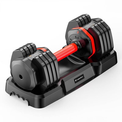 Säädettävät käsipainot inSPORTline DuraBell 2 × 6,5–24,5 kg, vaihtoehtoinen tuotekuva 3