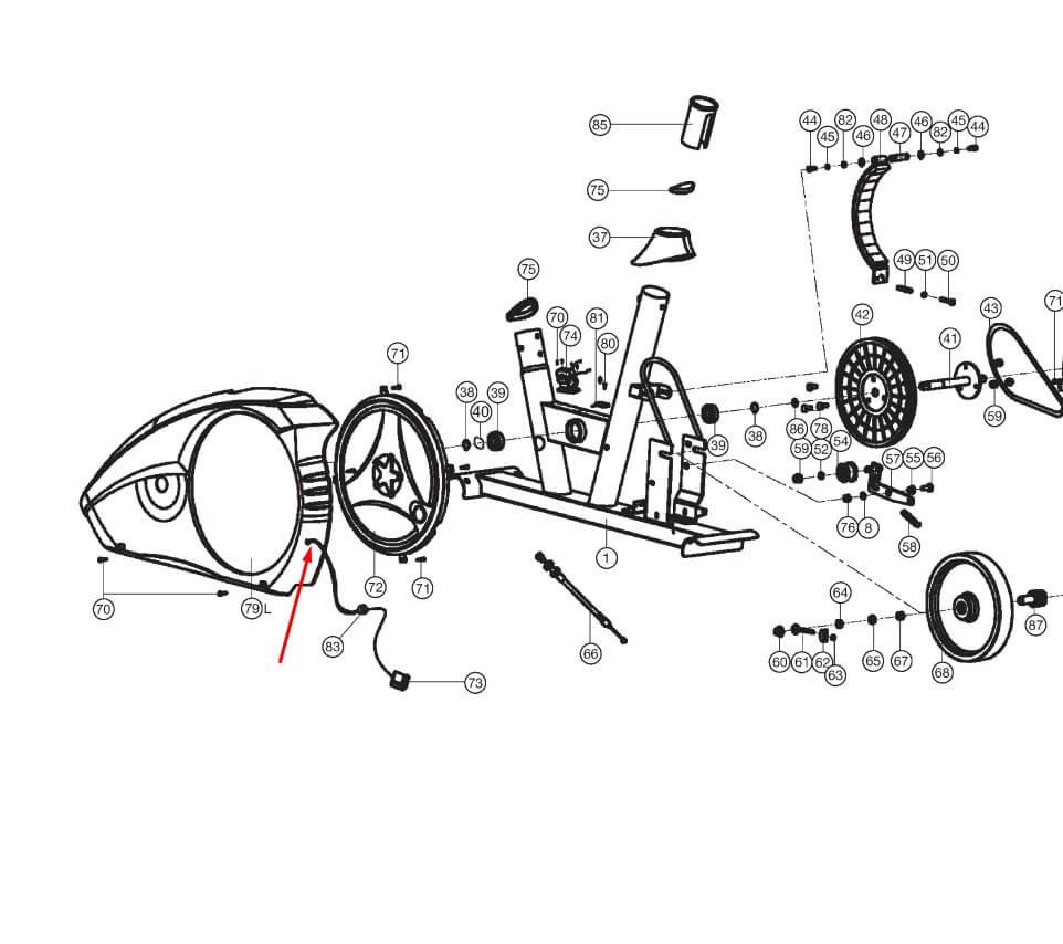 Honkontakt med kabel AL2