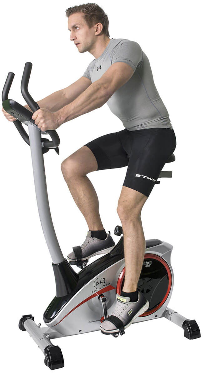 Produktfoto för Top Sport AL2 motionscykel i silver