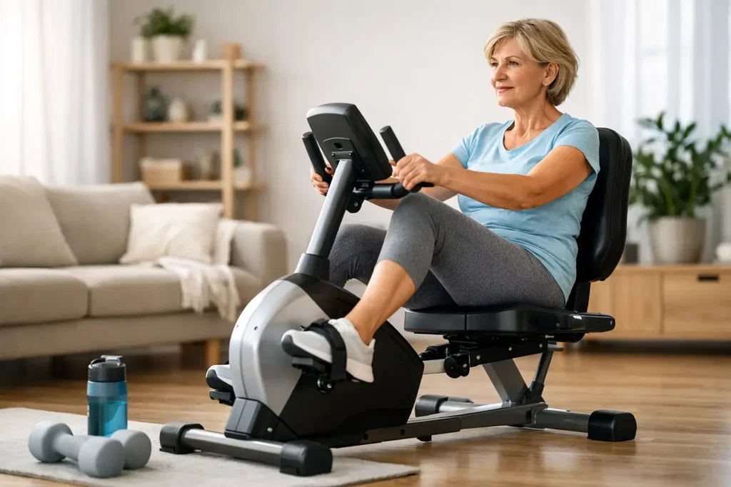 Motionscykel för rehab hemma - rätt val