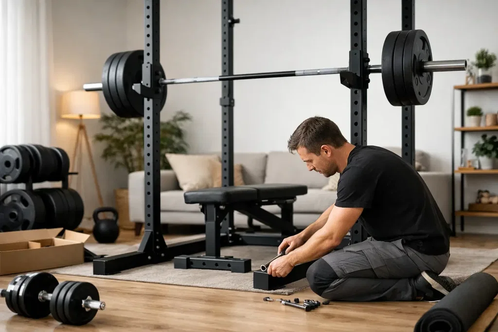 Montera powerrack säkert hemma - rätt från start