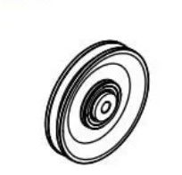 Linhjul GCCO-150 110 / 10 mm