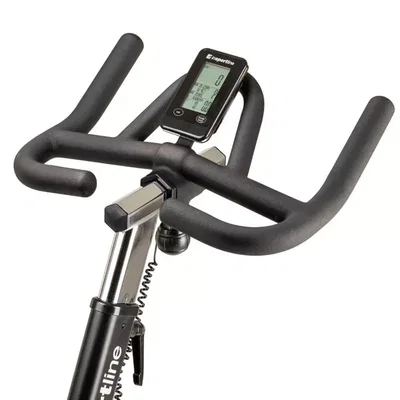Spinningcykel Drakkaris. Styr og træningsdisplay.