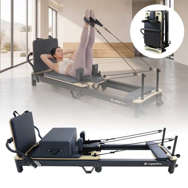 Pilates reformer inSPORTline Comfolder EVO, produktfoto 2