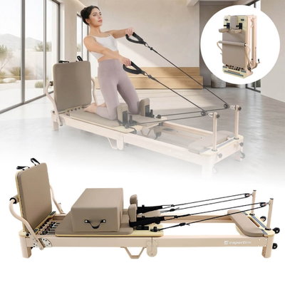 Pilates reformer inSPORTline Comfolder EVO, oversigt 1