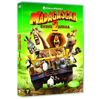 Madagascar: escape 2 africa (dvd)