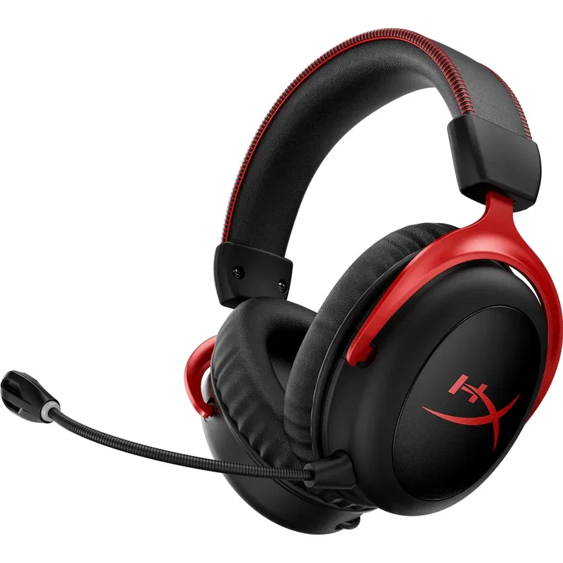 HyperX Cloud II trådlöst headset för gaming (svart/röd)