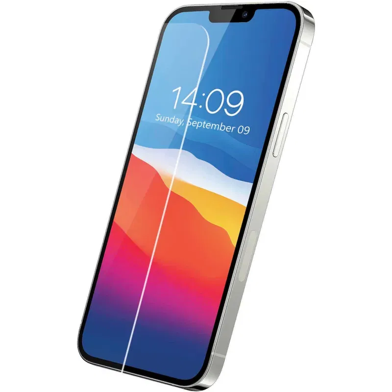 Sandstrøm platt skärmskydd för iPhone 12/13 Pro Max