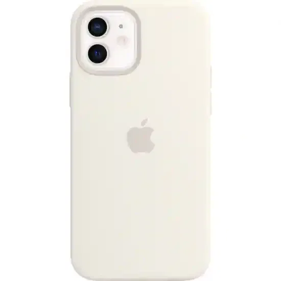 iPhone 12/12 Pro silikonfodral (white)
