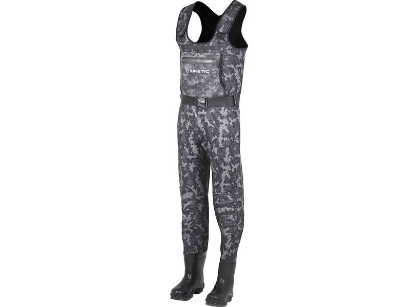 Kinetic Neorush Bootfoot Cleated Grey Camo - Vadarbyxor