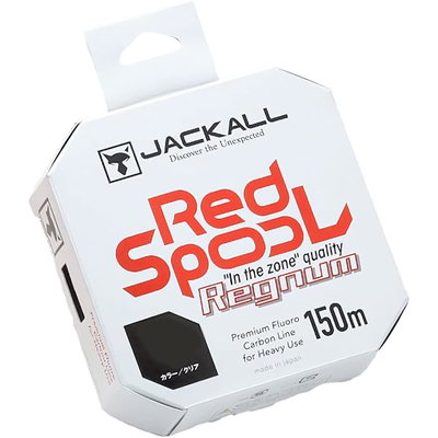 Jackall Red Spool Regnum Fluorocarbon 150 m - Tafsmaterial