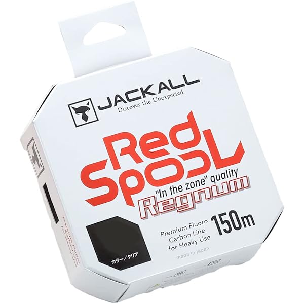 Jackall Red Spool Regnum Fluorocarbon 150 m - Tafsmaterial