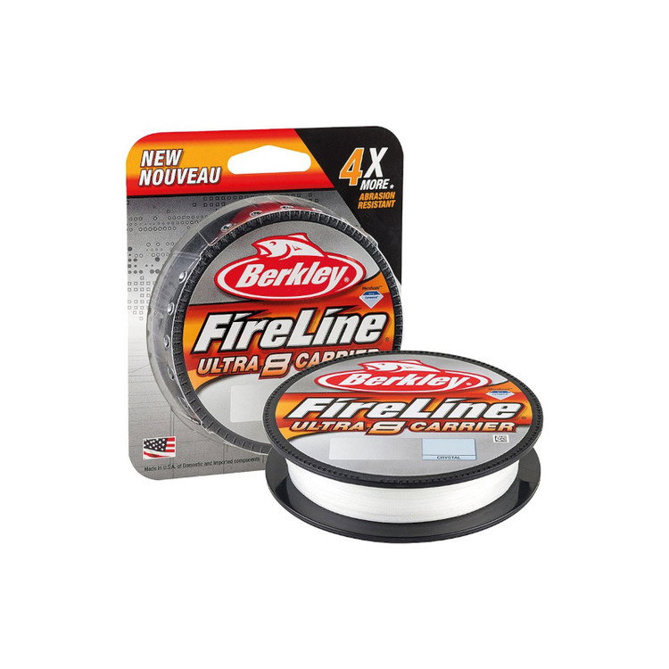 berkley fireline ultra 8 braided fishing line - Crystal / 6lb Thanks to the unique 8 Buy Berkley Fireline Ultra 8