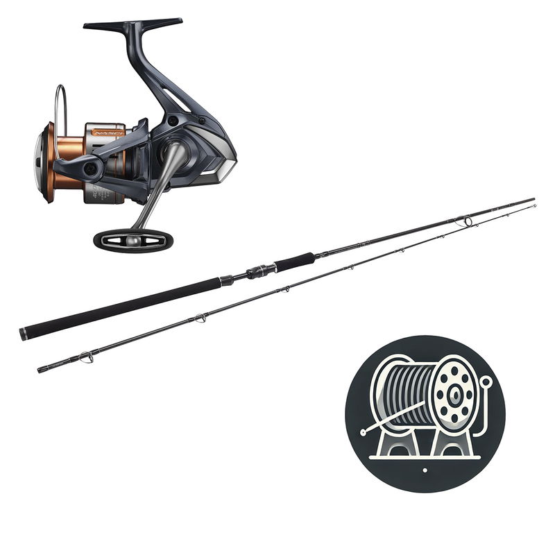 Utklasad Fiskeset - Gädda - Nasci W3 - Haspel