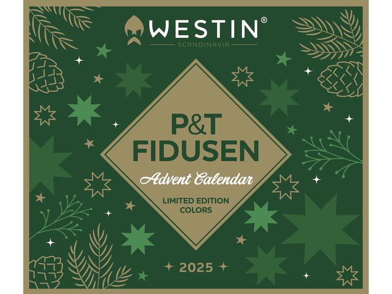 Westin Adventskalender P&T Fidusen 2025 (24 lådor/luckor)