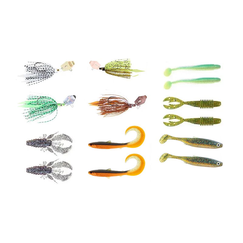 Utklasad Betespaket - Chatterbait Jig Mix