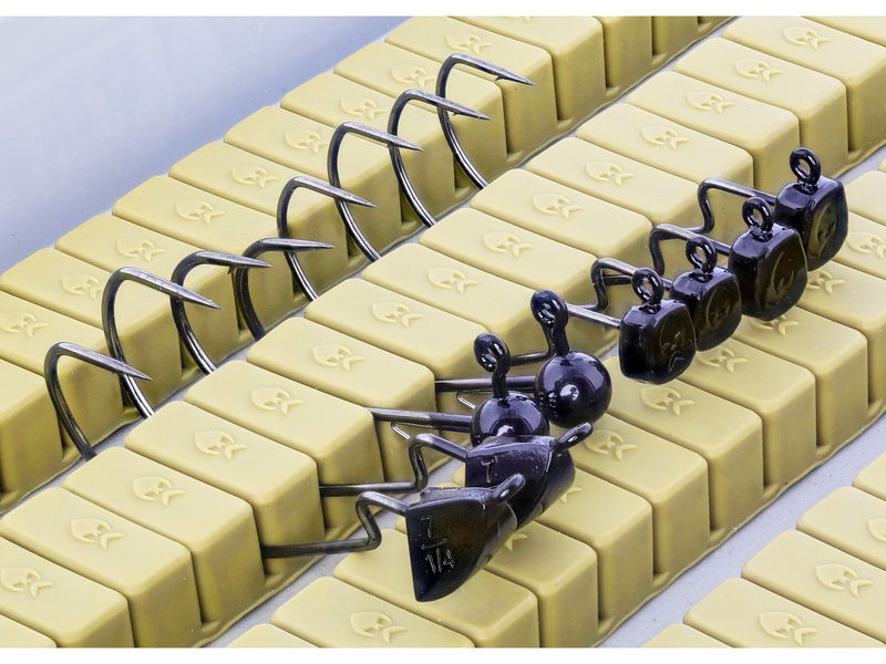 Westin W3 Jig Box (135 slots) 27.4X18X4cm M Grey/Clear