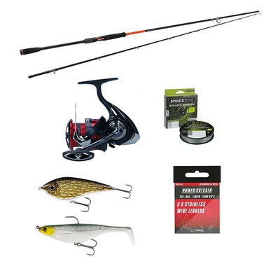 Utklasad Fiskeset - Börja fiska Gädda - Haspel