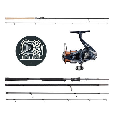 Utklasad Fiskeset - Havsöring Kust - Nasci W3 - Haspel