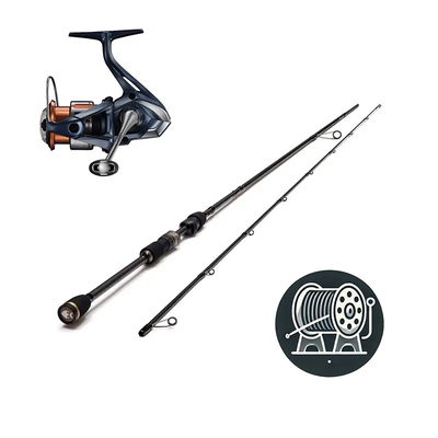 Utklasad Fiskeset - Abborre - Nasci W3 T&C - Haspel